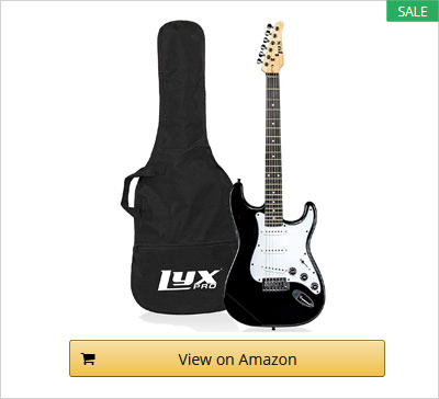 LyxPro Electric Guitar Complete Beginner Starter Kit
