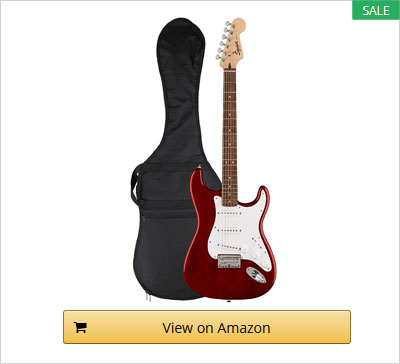 Fender Squier Stratocaster Electric Guitar Bundle